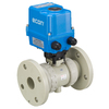Ball valve Series: 21 Type: 3733EE PP Electric operated Flange PN10